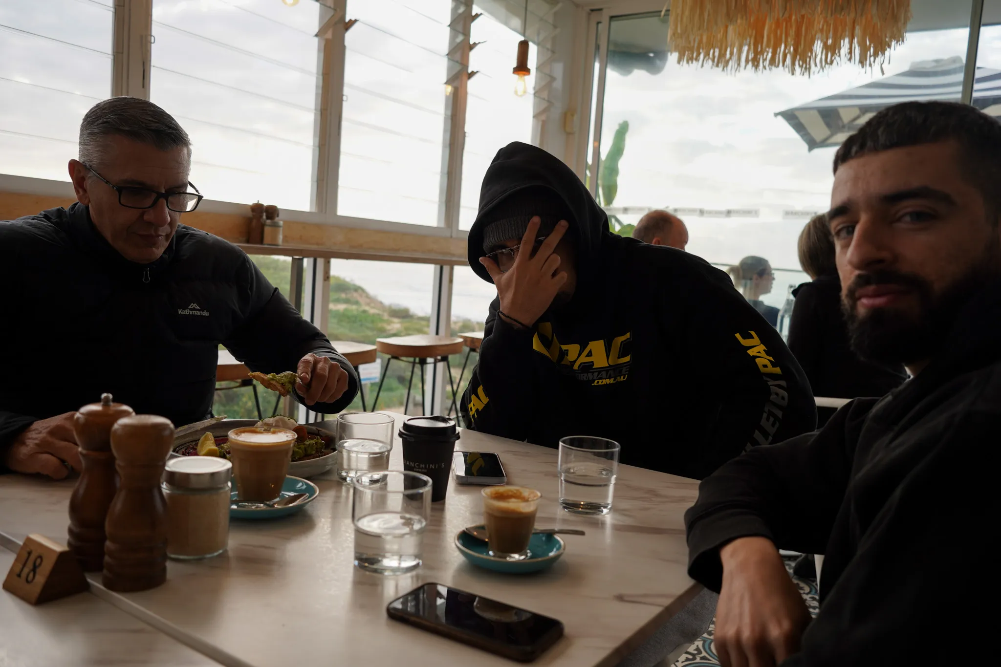 Coffee at the cafe